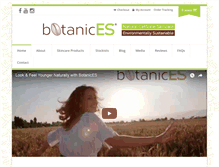 Tablet Screenshot of botanices.com